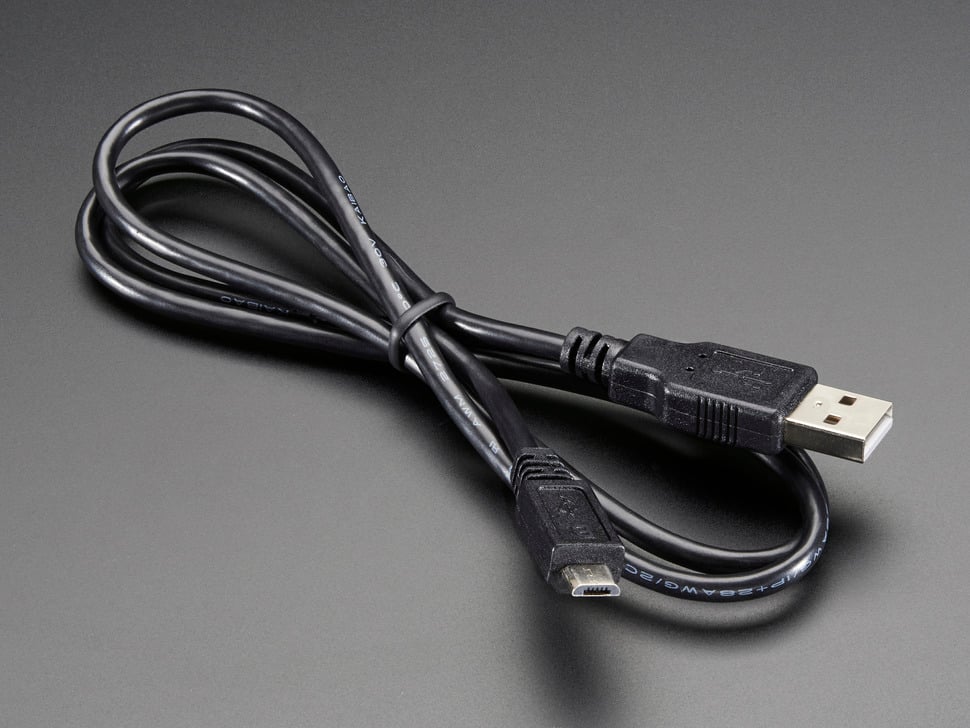 USB cable - USB A to Micro-B