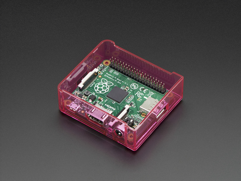 Pi Model A+ Case Base - Pink