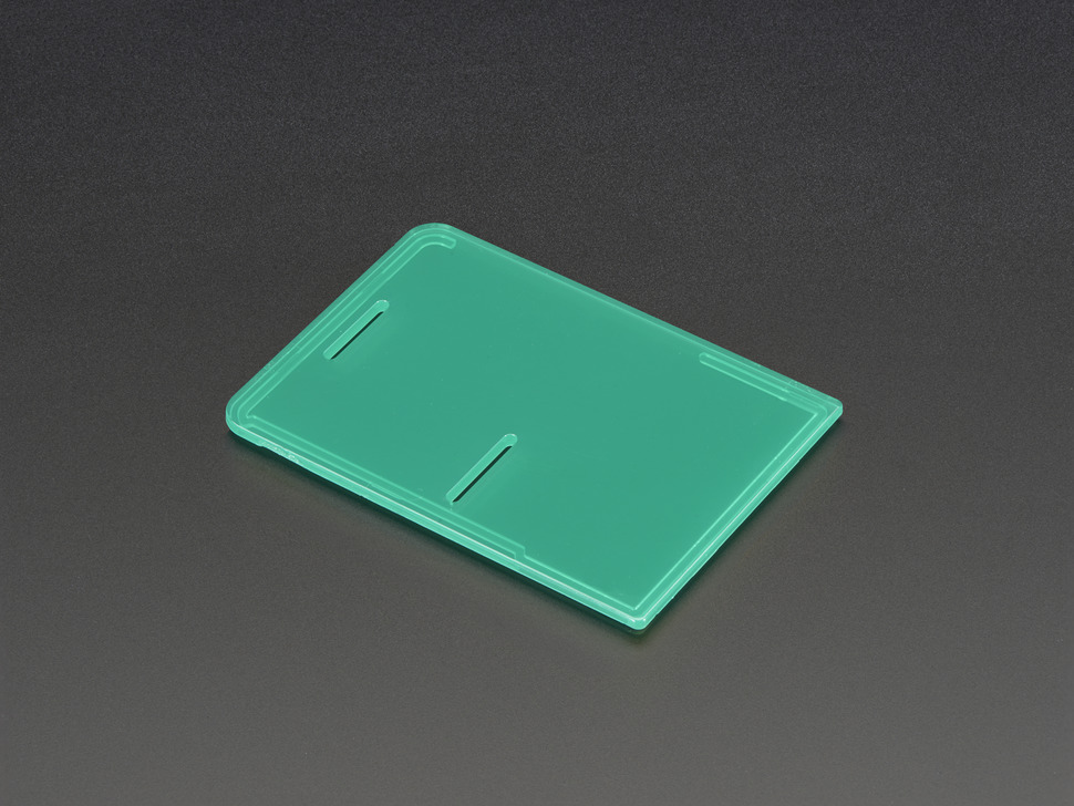 Raspberry Pi Model B+ / Pi 2 / Pi 3 Case Lid - Green