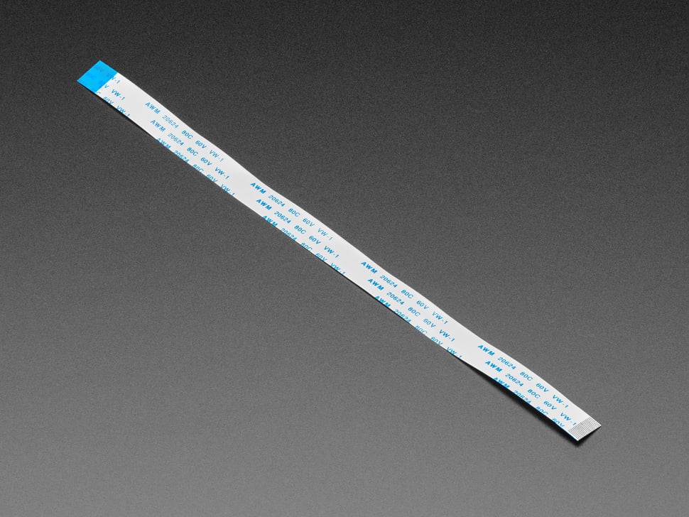 EYESPI Cable - 18 Pin 200mm long Flex PCB (FPC) A-B type