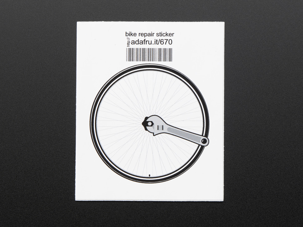 Bike repair - Sticker!