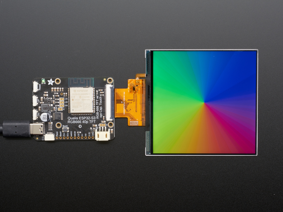 Square RGB 666 TTL TFT Display - 4" 720x720 - No Touchscreen