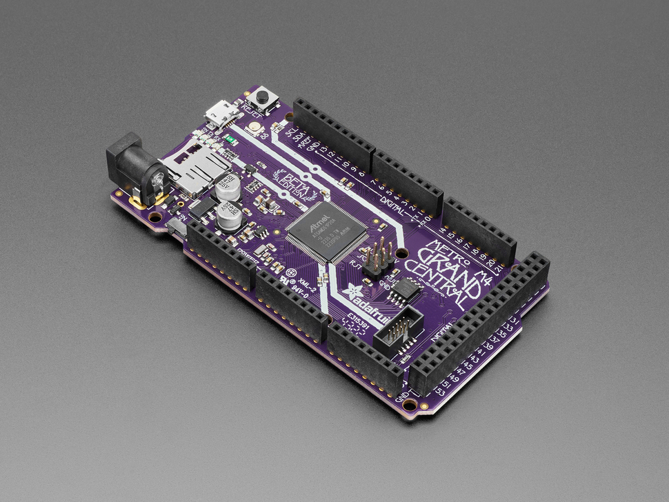 Adafruit Grand Central M4 Express featuring the SAMD51