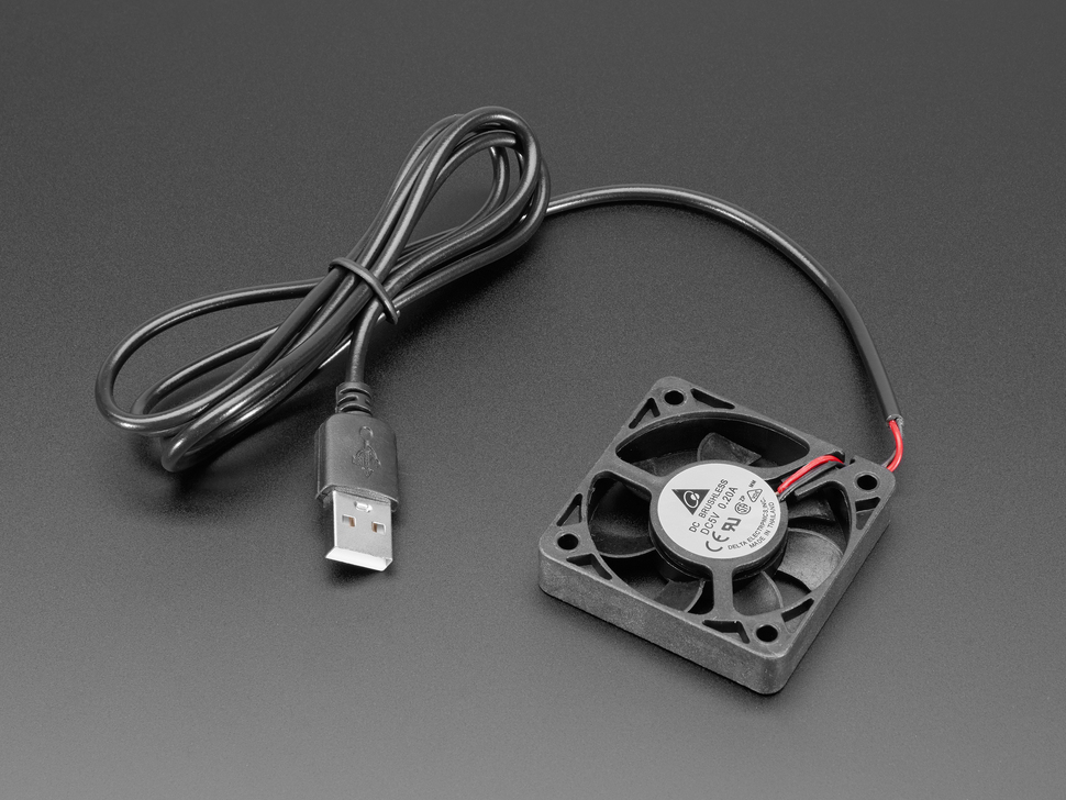 5V Square USB Fan - 5 cm