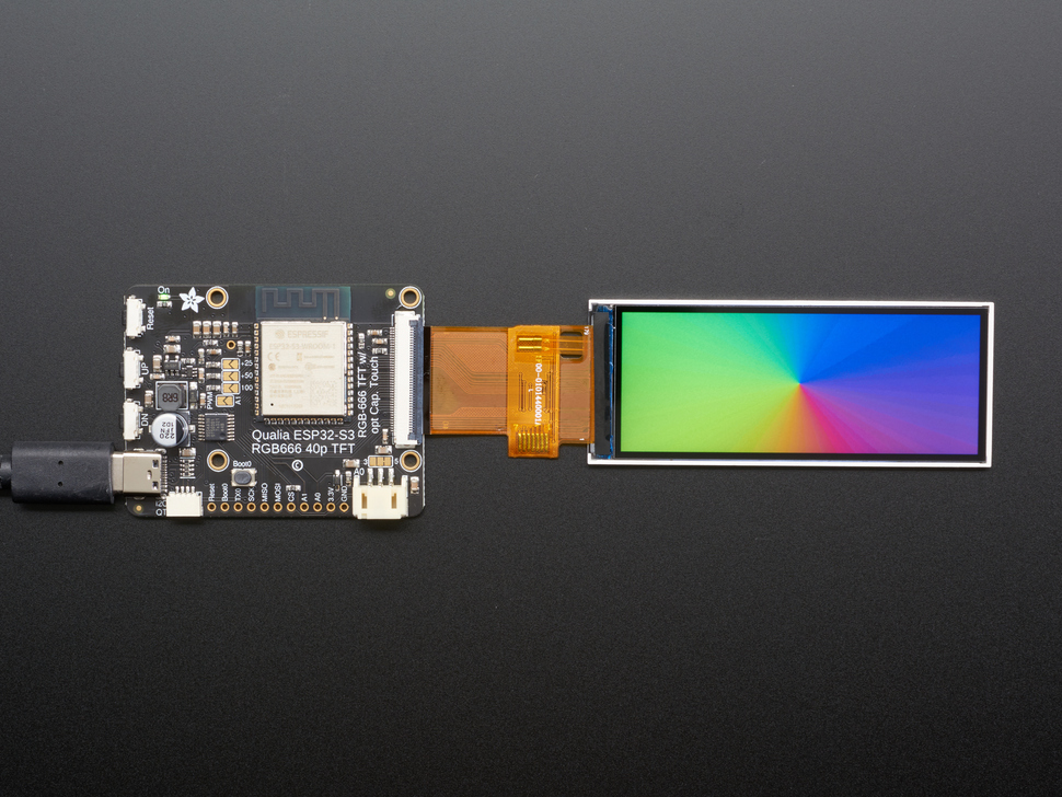 Rectangle RGB TTL TFT Display - 3.2" 320x820 No Touchscreen