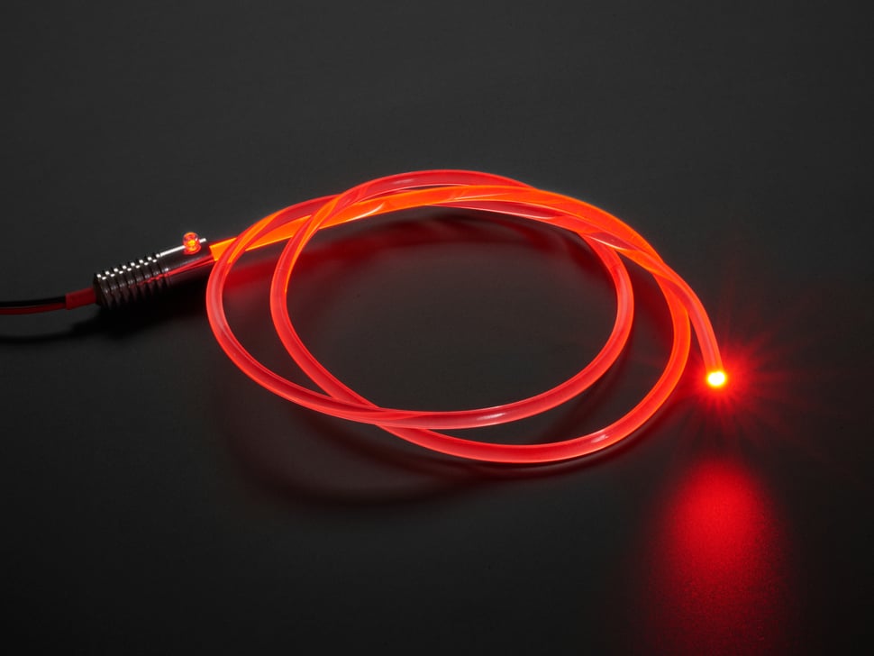 Fiber Optic Light Source - 1 Watt - Red
