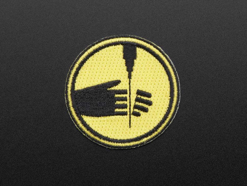 Water jet - Skill badge, iron-on patch