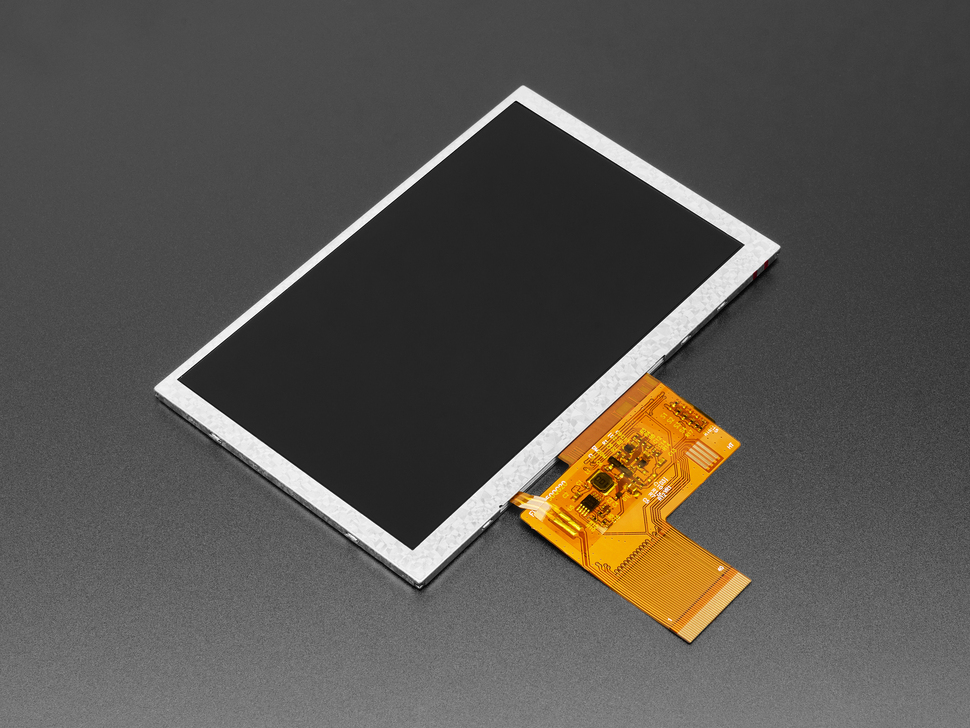 5.0" 40-pin 800x480 TFT Display without Touchscreen