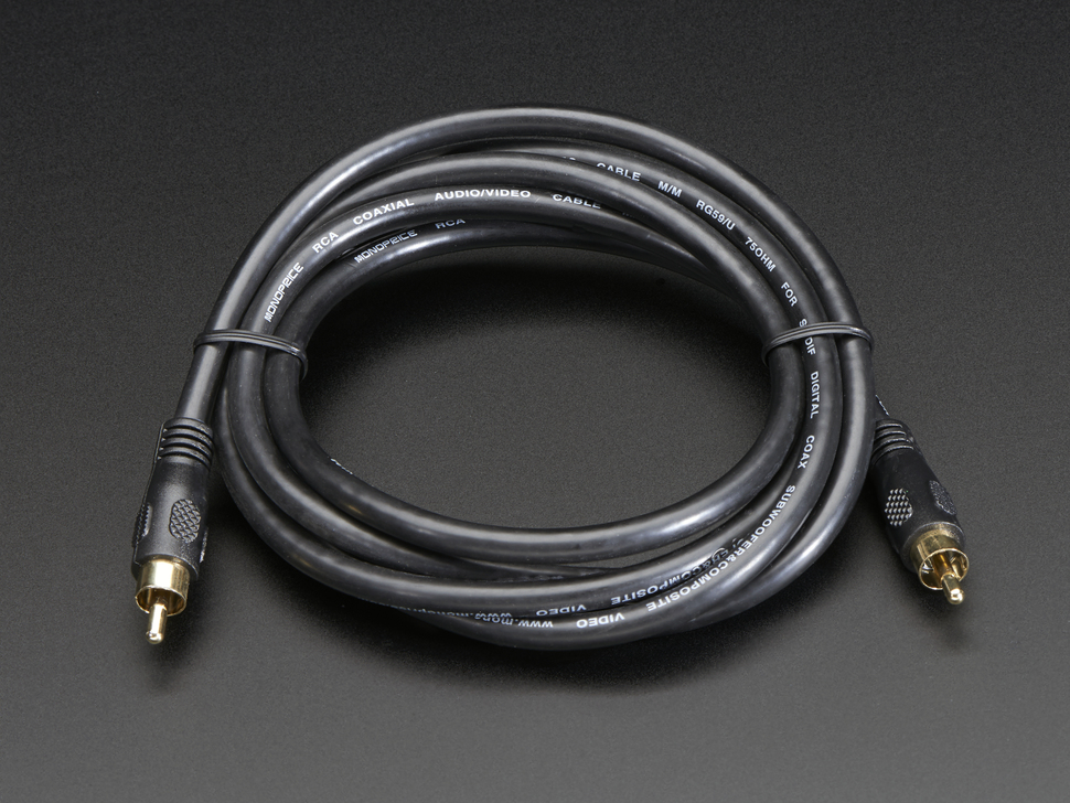 RCA (Composite Video, Audio) Cable 6 feet