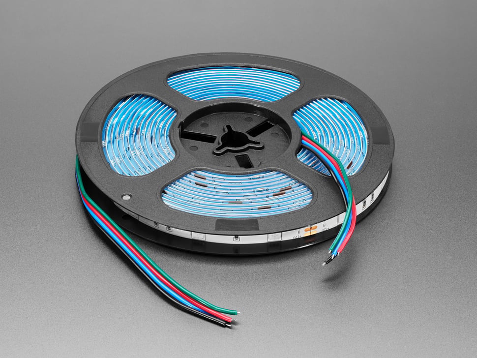 RGB LED weatherproof flexi-strip - 30 LED/m - 5m