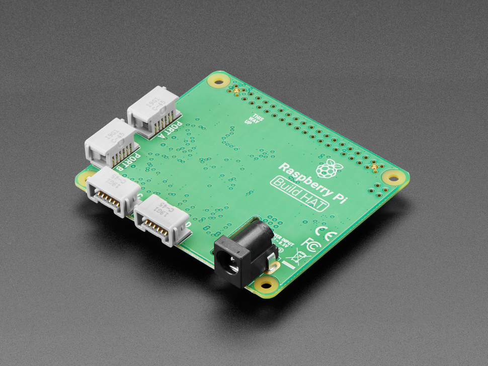 Raspberry Pi Build HAT - LEGO Robotics Add-On For Raspberry Pi