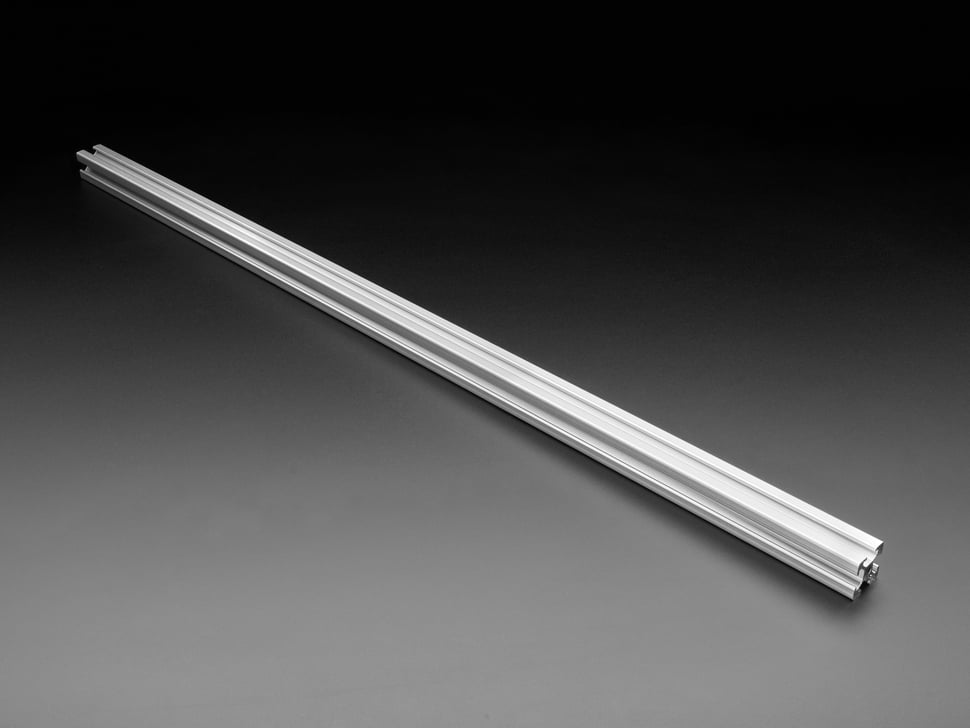 Slotted Aluminum Extrusion - 20mm x 20mm - 610mm long