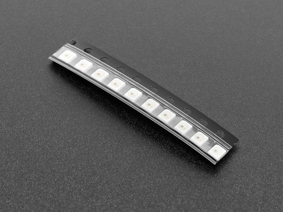NeoPixel Nano 2427 RGB LEDs w/ Integrated Driver Chip - 10 Pack
