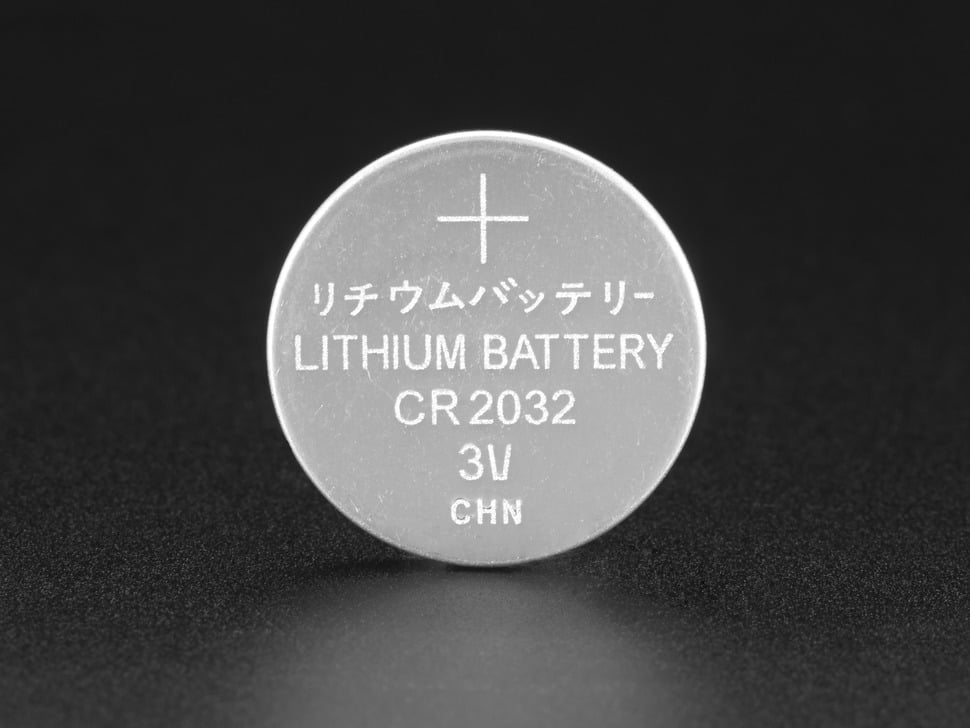 CR2032 Lithium Coin Cell Battery