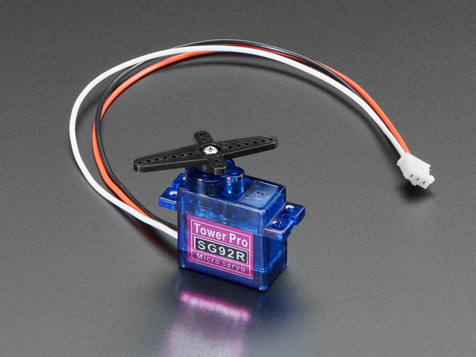 Micro Servo with 3-pin JST PH 2mm Cable - TowerPro SG92R