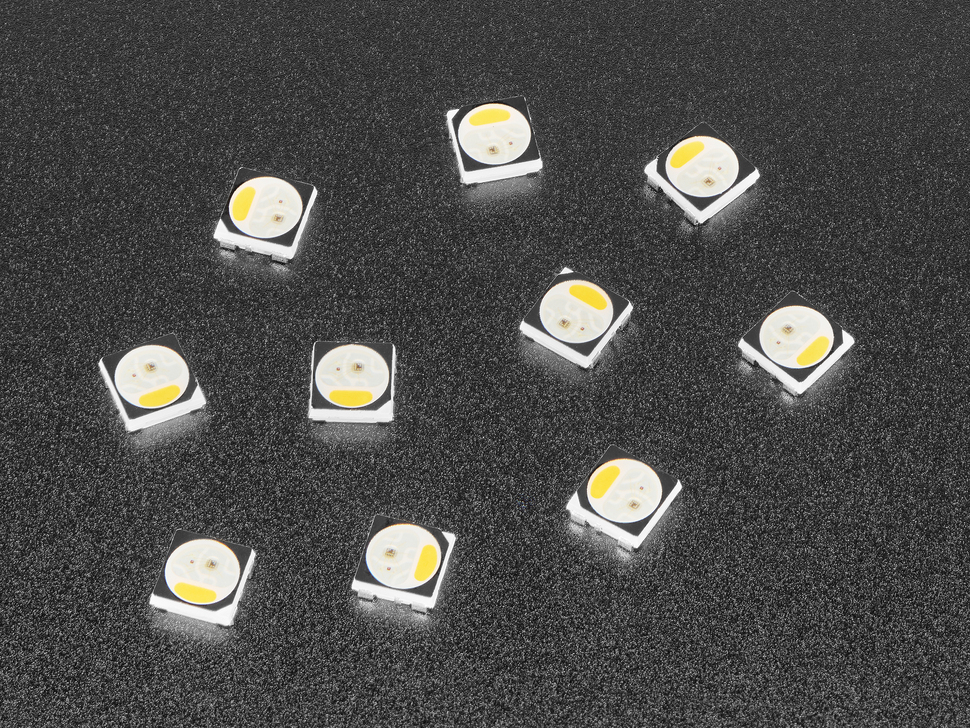 NeoPixel RGBW LEDs w/ Integrated Driver Chip - Warm White