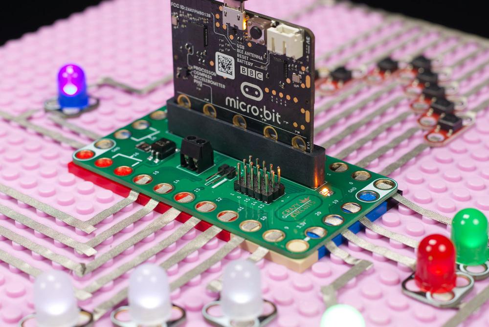 Crazy Circuits Bit Board Kit - Makes micro:bit LEGO® compatible