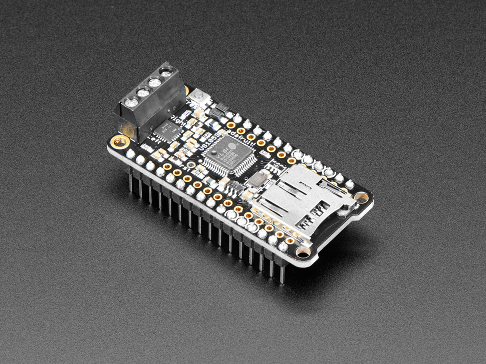 Assembled Music Maker FeatherWing w/ Stereo 3W Amplifier