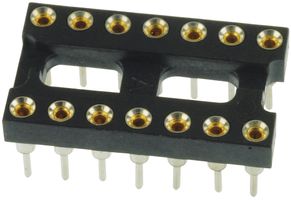 14 Pos ROUND PIN IC SOCKET