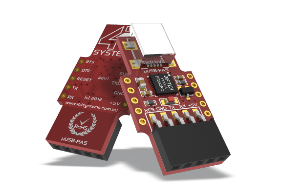 microUSB Programming Adaptor