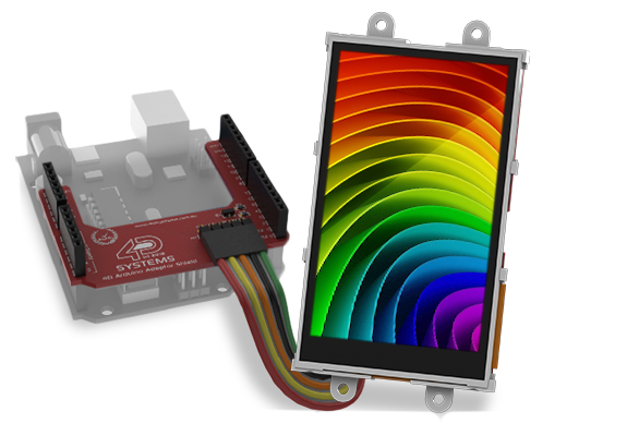 3.2" Wide Arduino Display Module Pack