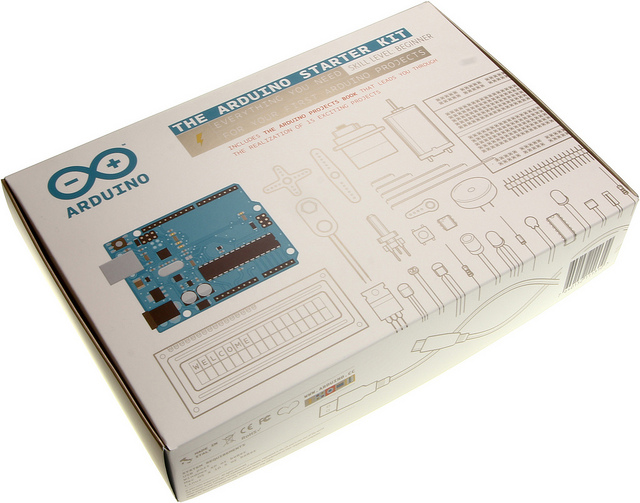 The Arduino Starter Kit with Storage Case - English