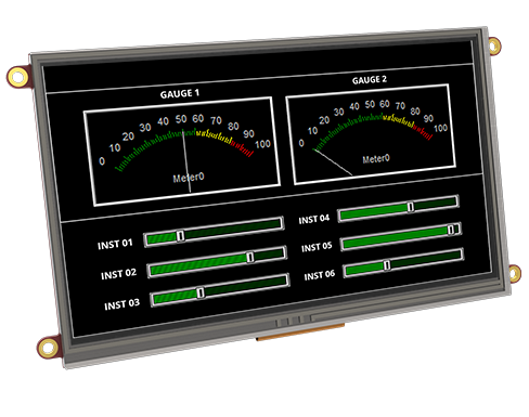 7.0" DIABLO16 Intelligent Display Module w/ Touch