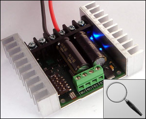 Sabertooth 2x25A 6V-24V Regenerative Motor Driver