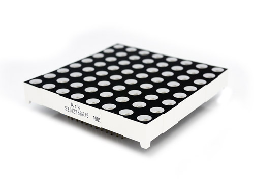60mm square 8x8 LED Matrix - Bi-Color RedGreen