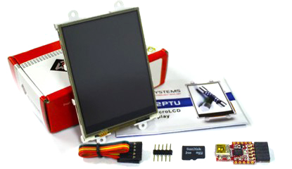 3.2" Intelligent LCD module w/ Touch Starter Kit