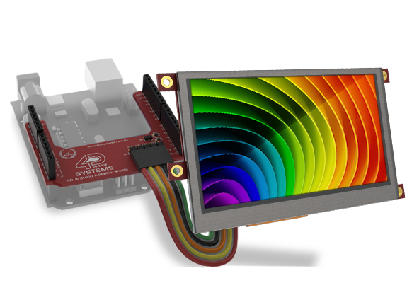 4.3" Arduino Display Module Pack