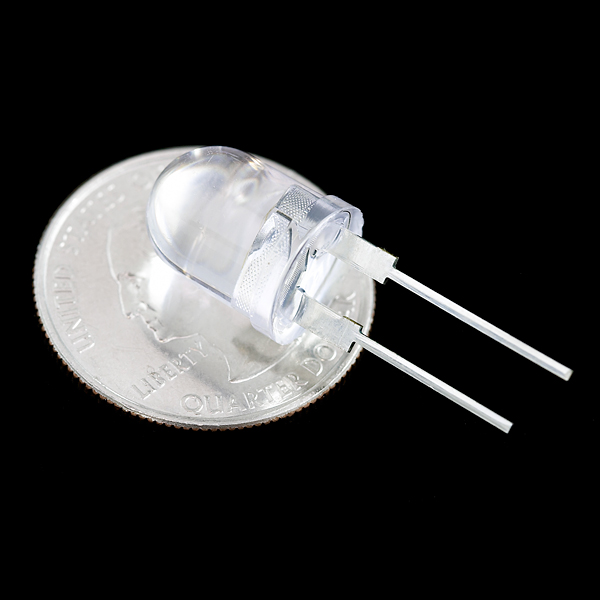 10mm Clear LED Yellow