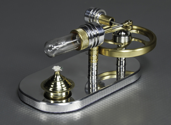 Stirling Displacer Engine - Working Display Model