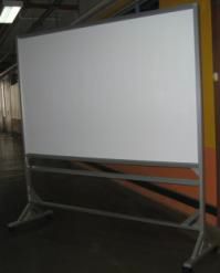 Mobile Magnetic Whiteboard L1800mm x H1200mm x 2000mm