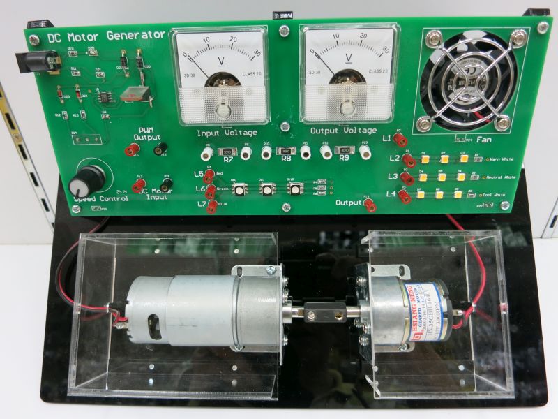 12V DC-DC Generator Training Kit Version 1