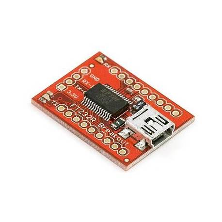 Carte évaluation USB – Série FT232RL