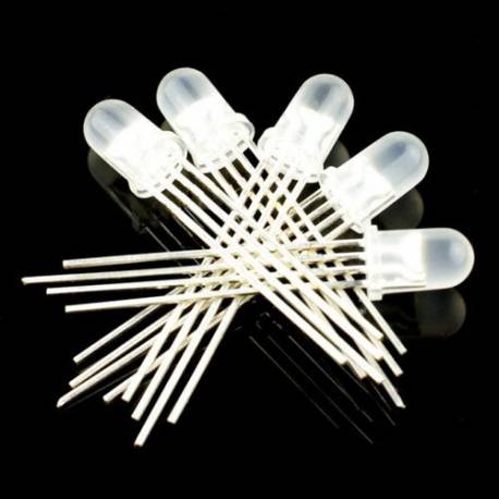 Pack de 5 leds RVB RGB 5mm?