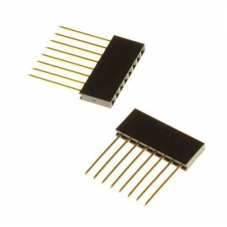 Connecteur strip 14.5mm 8 pins spécial arduino (la paire)