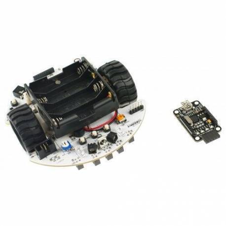 Kit robot mobile DFROBOT MiniQ, robot programmable 2 roues motrices, robot télécommandé : Arobose