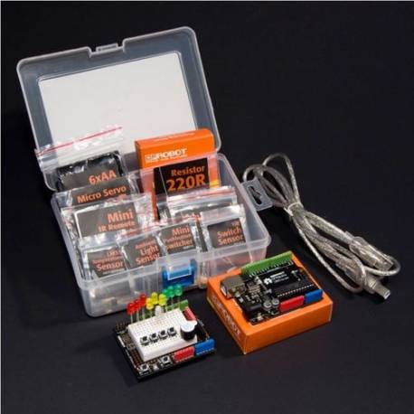 Kit électronique débutant pour Arduino, kit robotique pour débutant, kit de pièces électroniques : Arobose