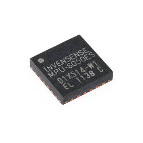 Gyroscope accéleromètre 3 axes MPU-6050 : bus I2C 2,3 à 3,4 V