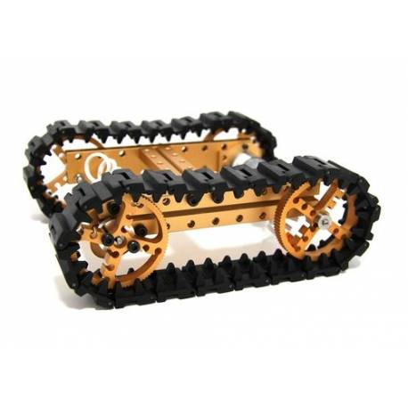 Makeblock kit robot : 2 moteurs, roues et chassis aluminium
