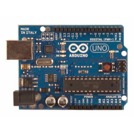 Carte Arduino Uno Rev 3 à microcontroleur Atmega328 20 E/S