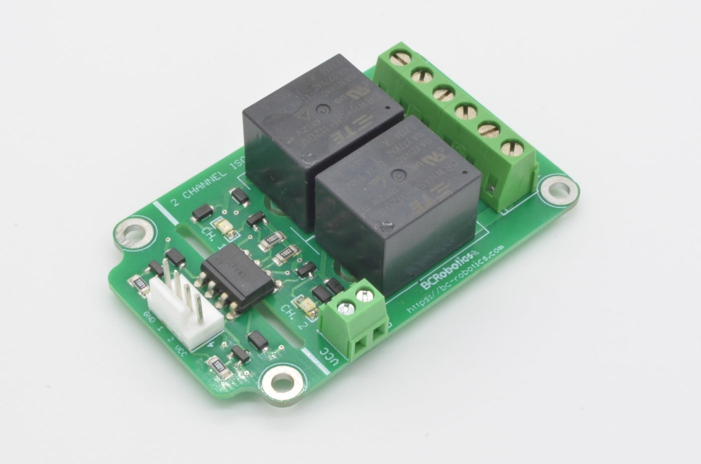 2 Channel Isolated Relay Breakout - 5V