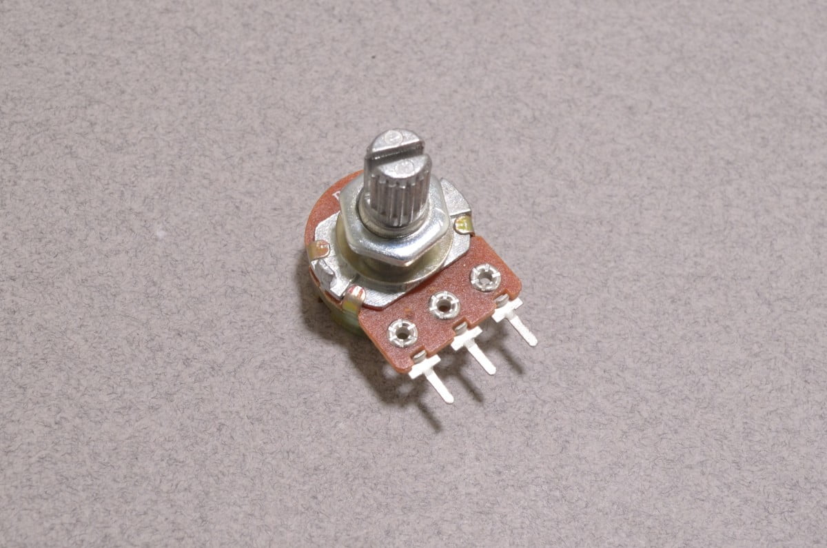 5K Ohm Breadboard Friendly Potentiometer