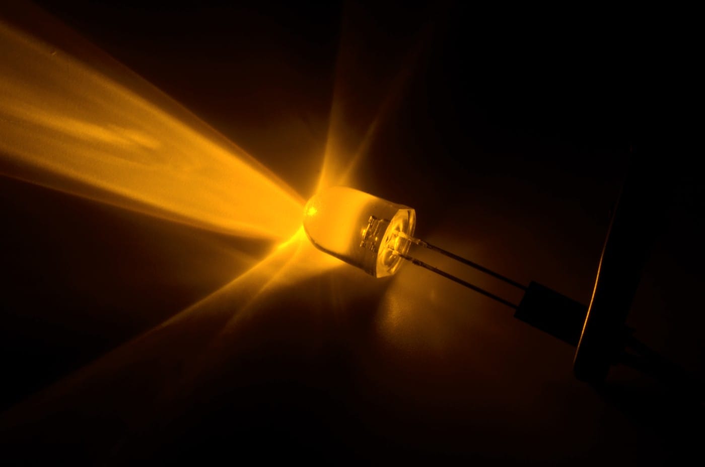 10mm Yellow LED - Super Bright