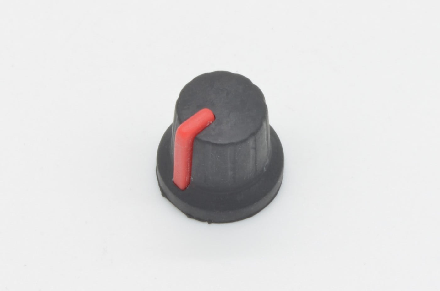 Potentiometer Knob - Soft Touch T18 - Red