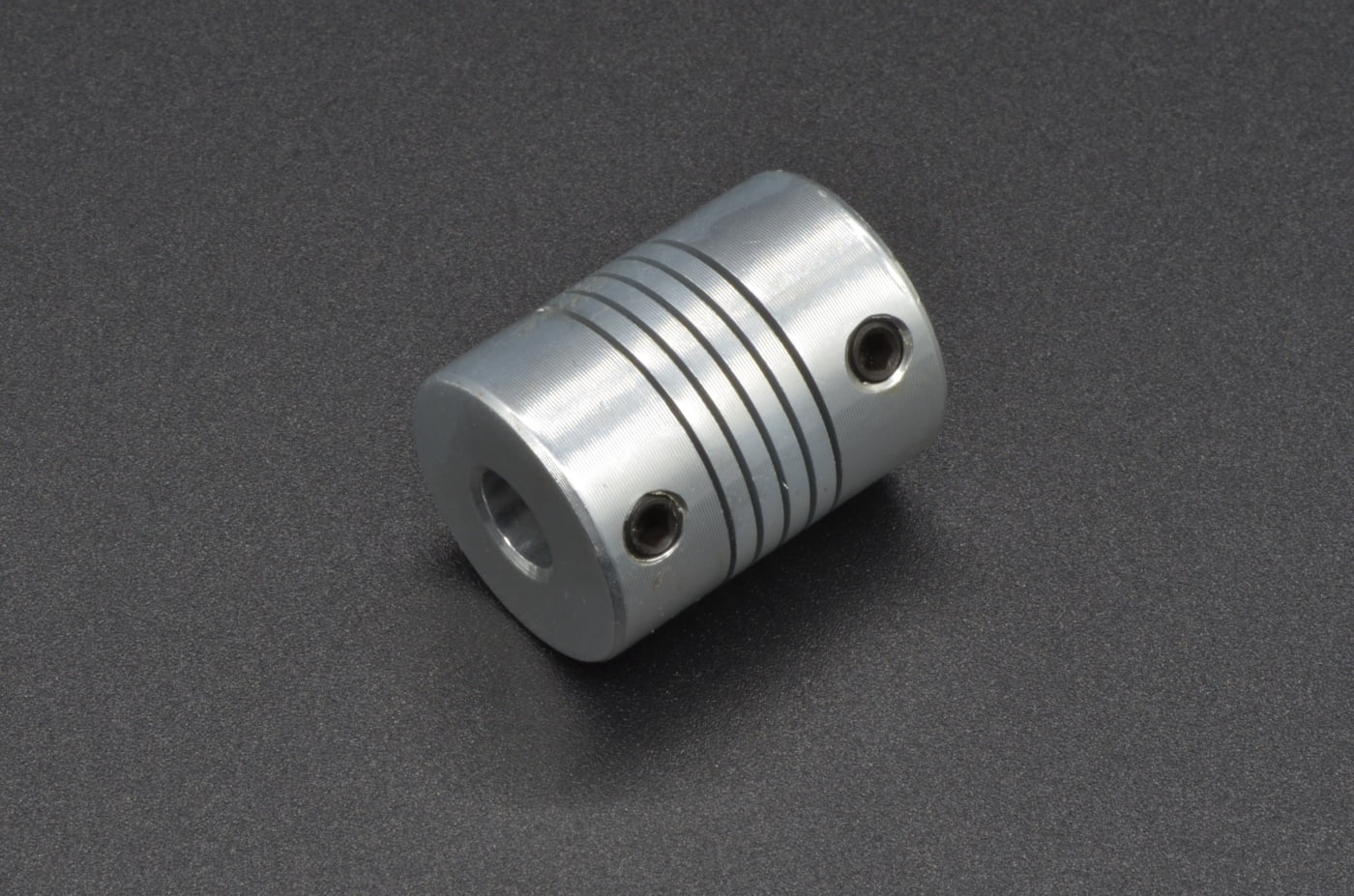 Aluminum Flex Shaft Coupler - 0.250" to 8mm