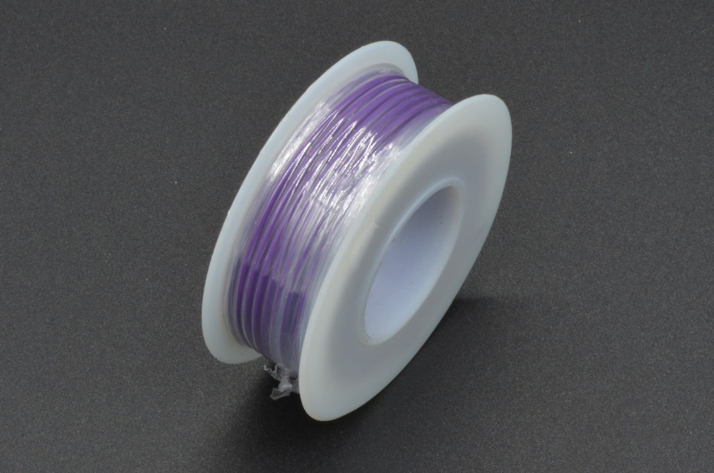22 AWG Solid Core Wire - Purple