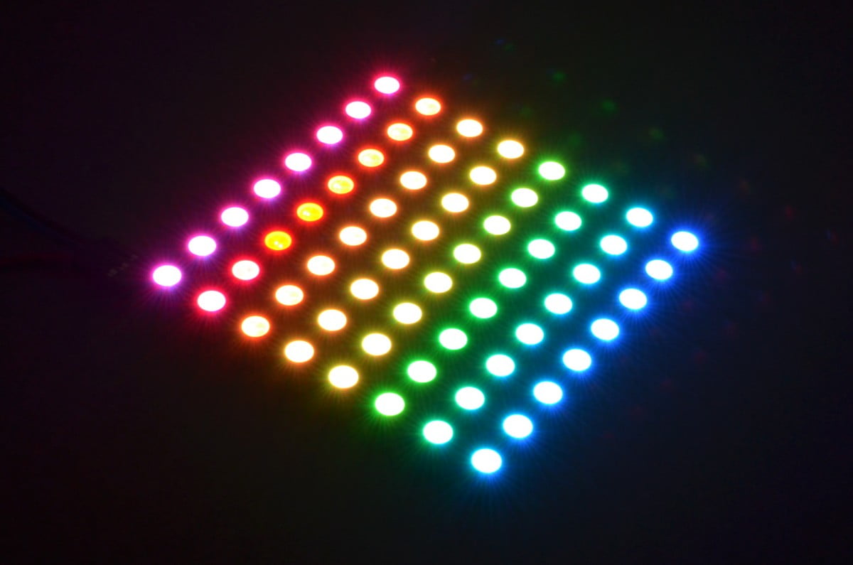 WS2812 RGB 8x8 LED Panel